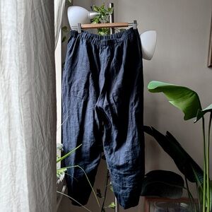 Flax linen pants